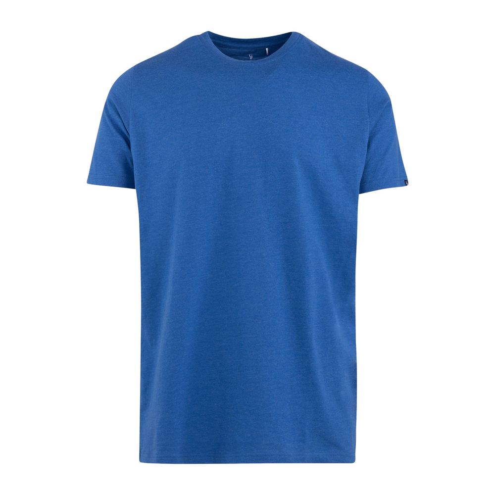 Urban Pioneers Male Niklas Basic Tee T-SHIRT BLUE QUARTZ