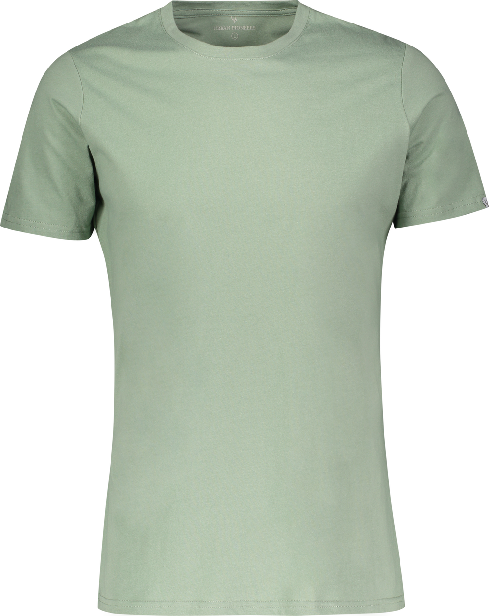 Urban Pioneers Male Niklas Basic Tee T-SHIRT HEDGE GREEN