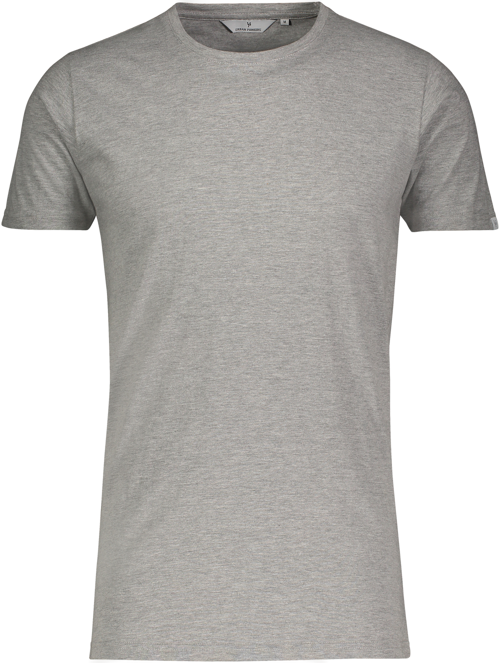 Urban Pioneers Male Niklas Basic Tee T-SHIRT LIGHT GREY MELANGE