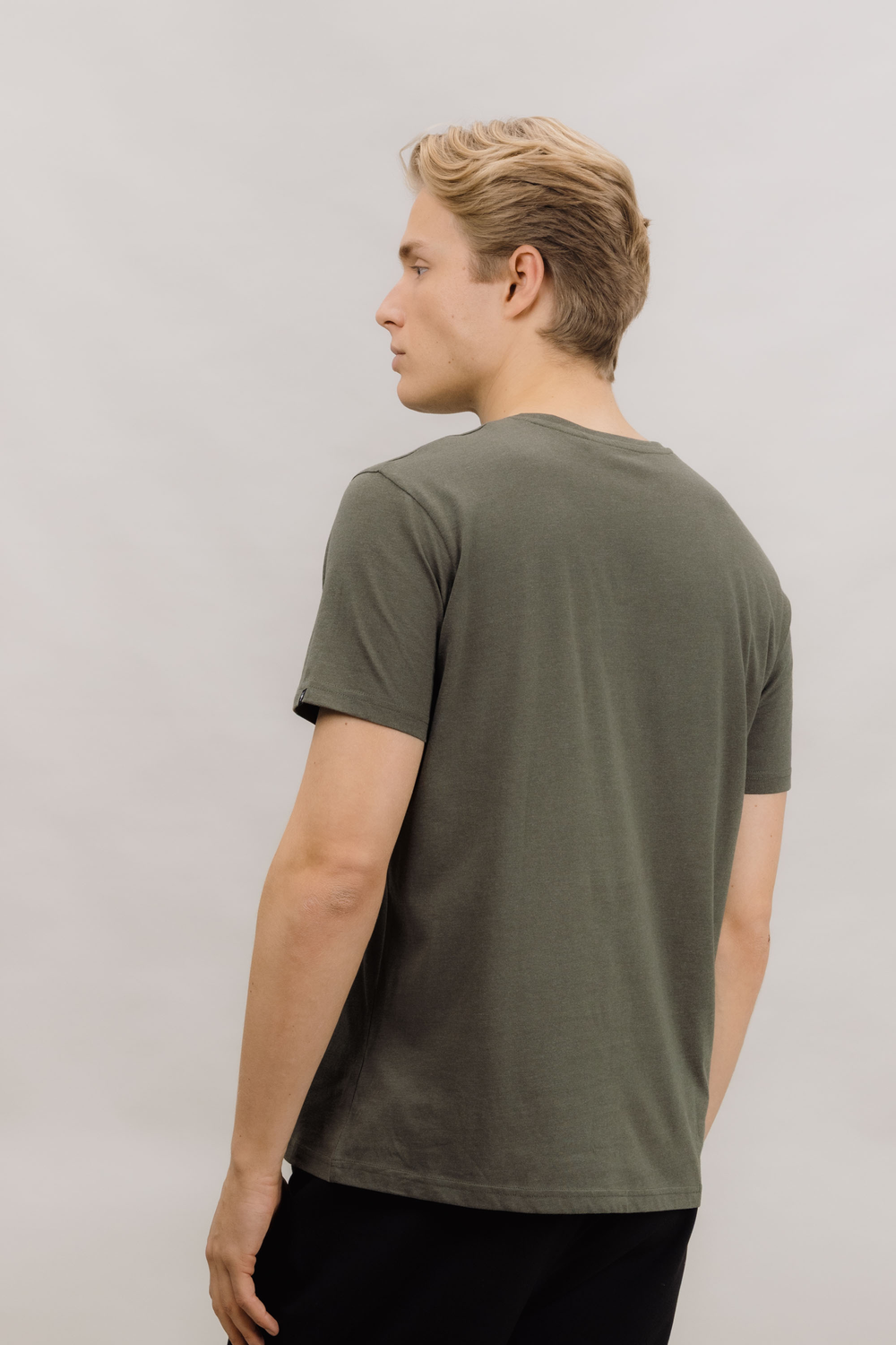 Urban Pioneers Male Niklas Basic Tee T-SHIRT FOREST NIGHT