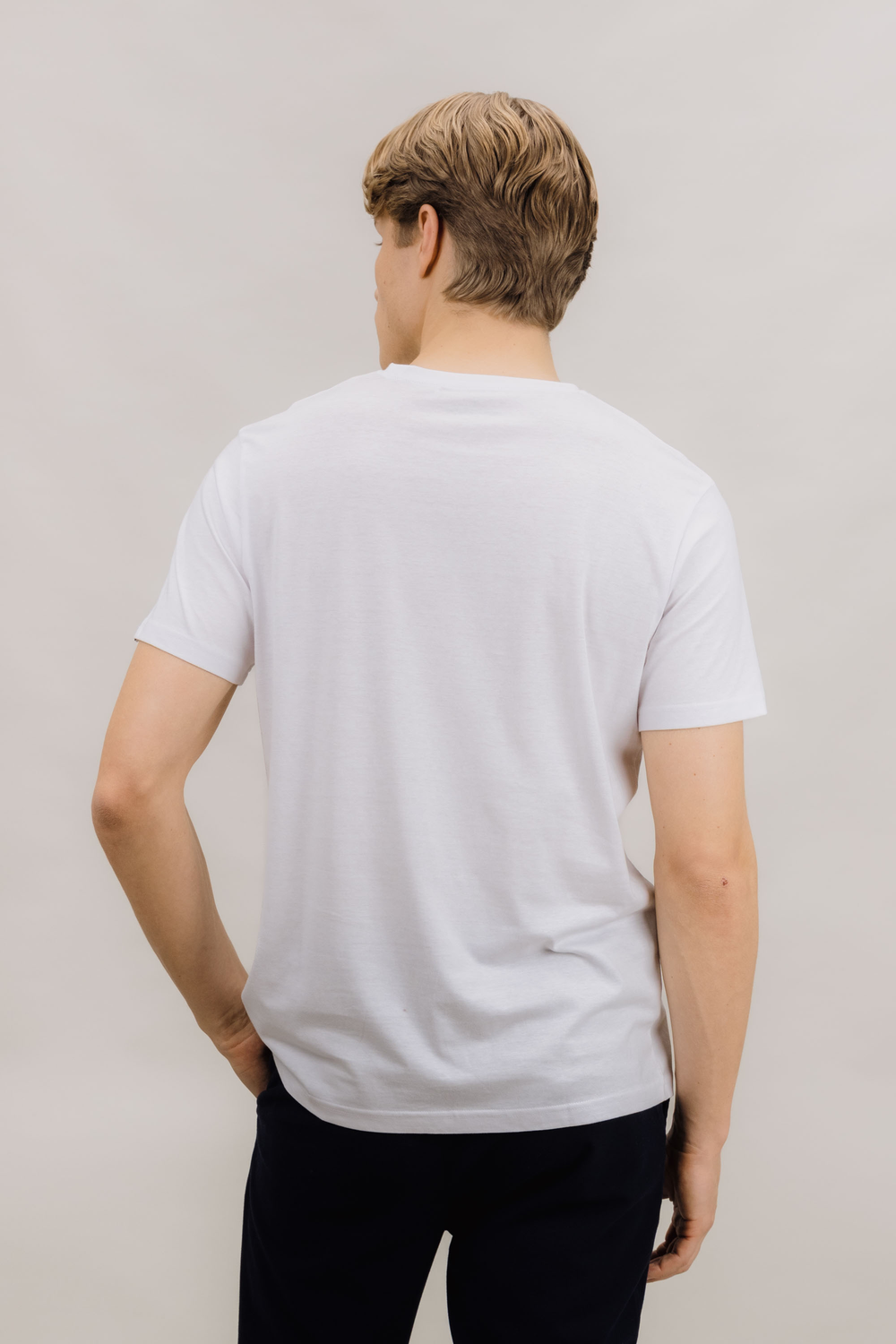 Urban Pioneers Male Niklas Basic Tee T-SHIRT WHITE