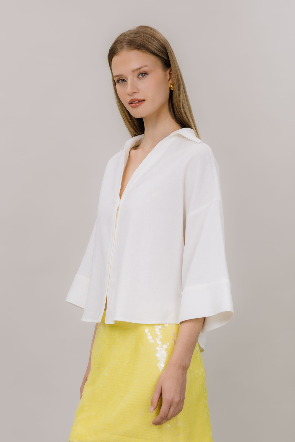 Urban Pioneers Female Ninni Shirt SS SHIRT WHITE