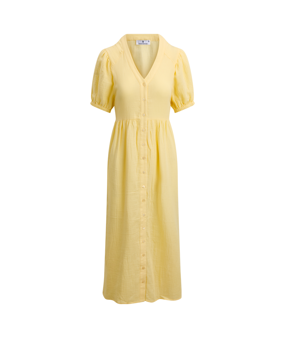 Urban Pioneers Female Nissi Dress DRESS PASTEL YELLOW