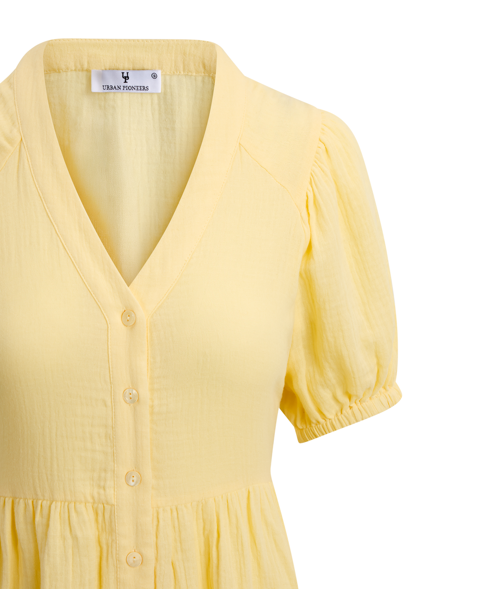 Urban Pioneers Female Nissi Dress DRESS PASTEL YELLOW