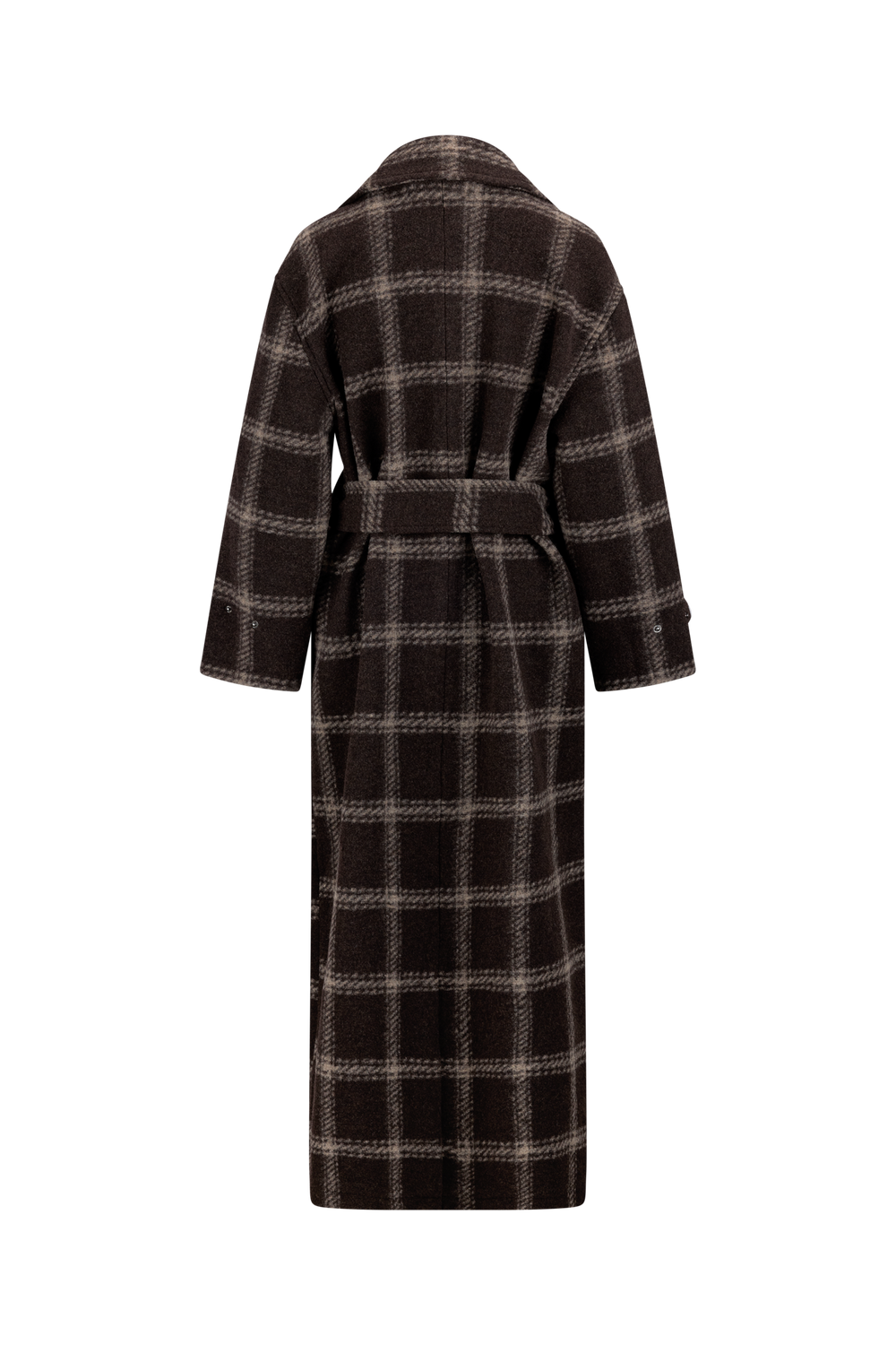 Urban Pioneers Female Nora Trenchcoat COAT BLACK COFFEE CHECK