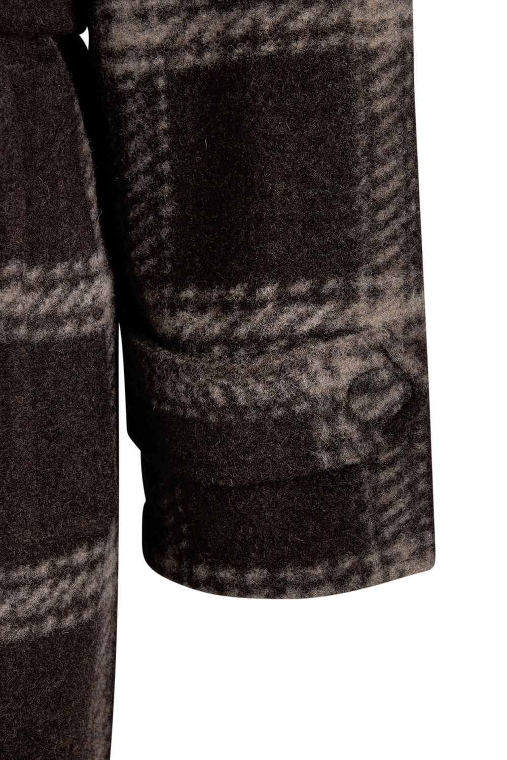 Urban Pioneers Female Nora Trenchcoat COAT BLACK COFFEE CHECK