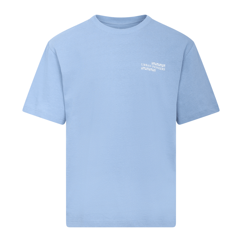 Urban Pioneers Male Northern Tee T-SHIRT BLUE SNOW
