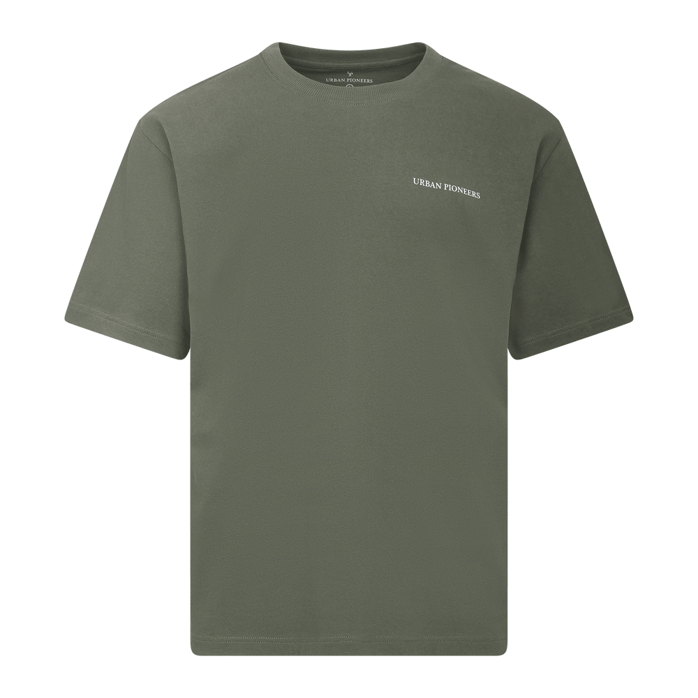 Urban Pioneers Male Northern Tee T-SHIRT OLIVE SQUARE