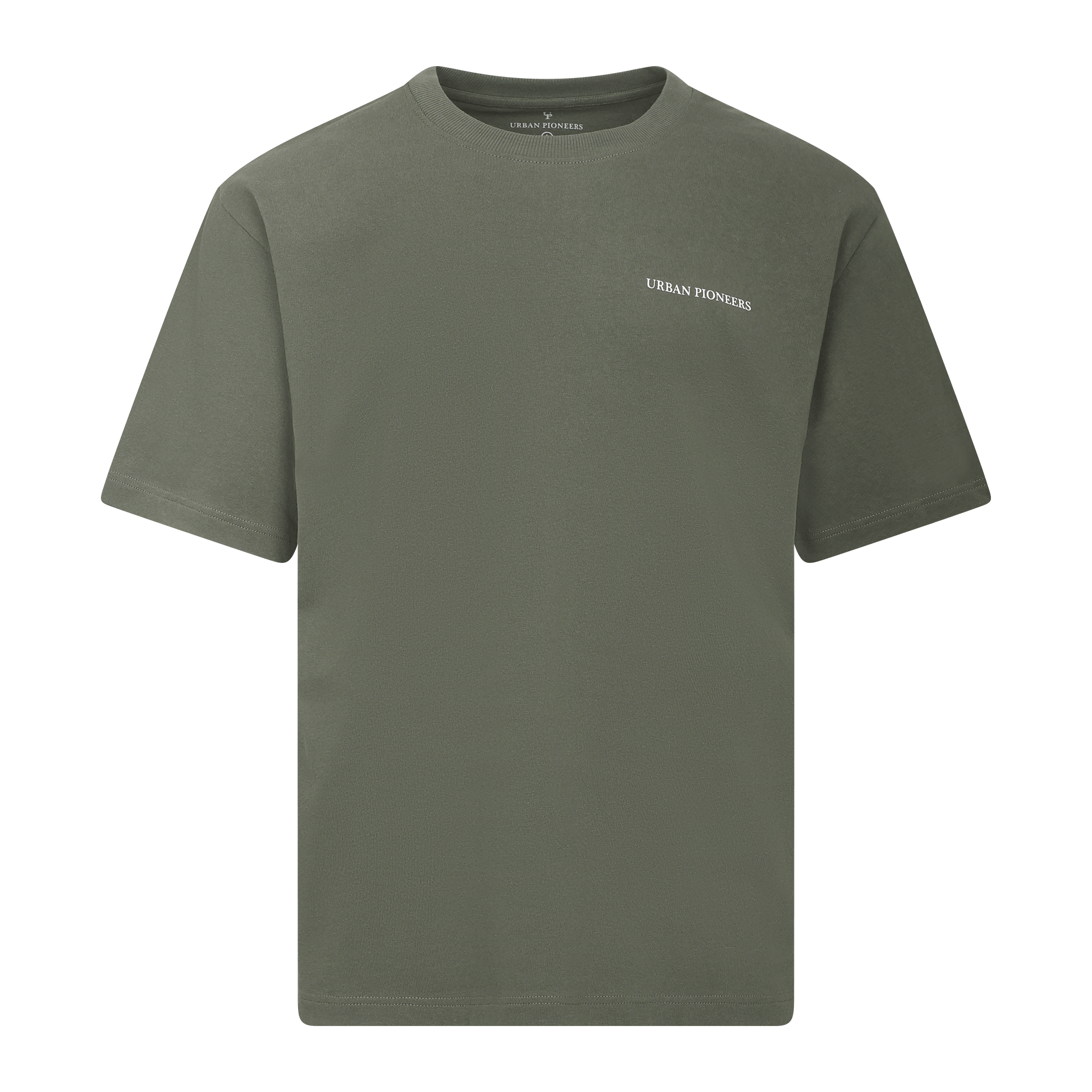 Urban Pioneers Male Northern Tee T-SHIRT OLIVE SQUARE