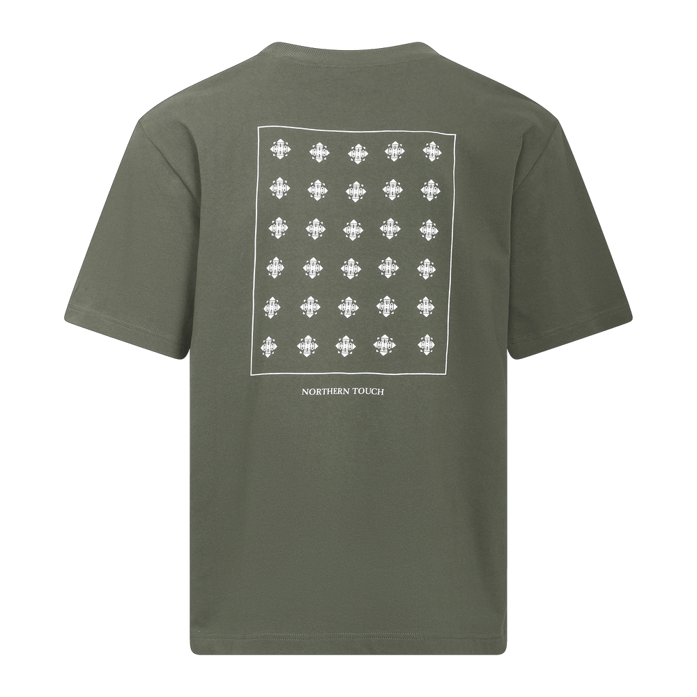 Urban Pioneers Male Northern Tee T-SHIRT OLIVE SQUARE