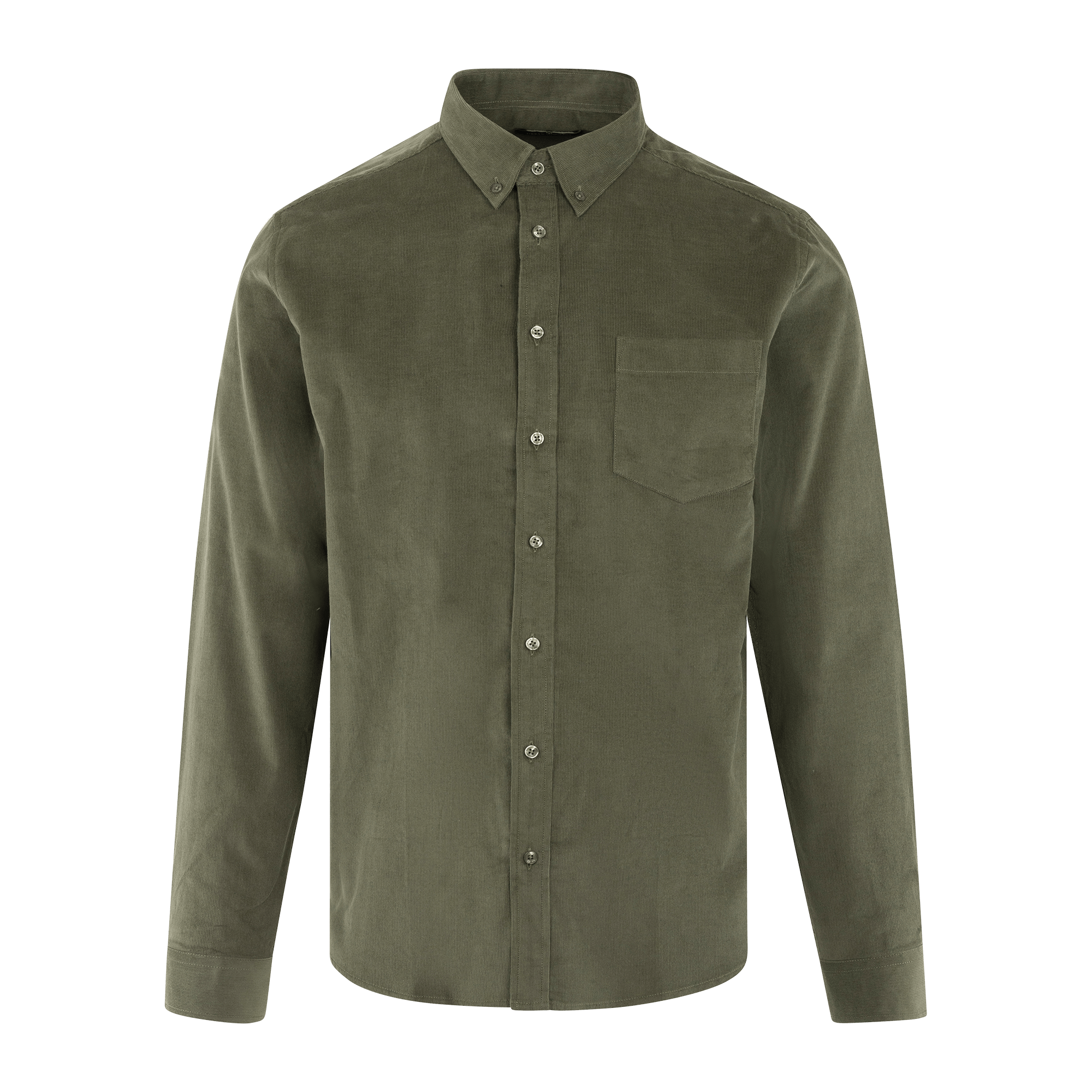 Urban Pioneers Male Obama LS Shirt SHIRT OLIVE