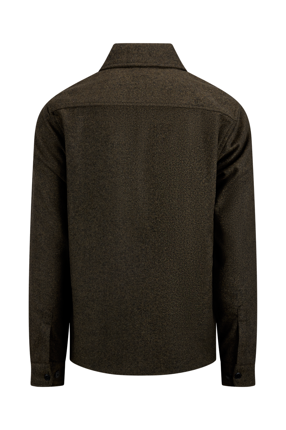 Urban Pioneers Male Oskar Wool Shirt SHIRT DARK OLIVE