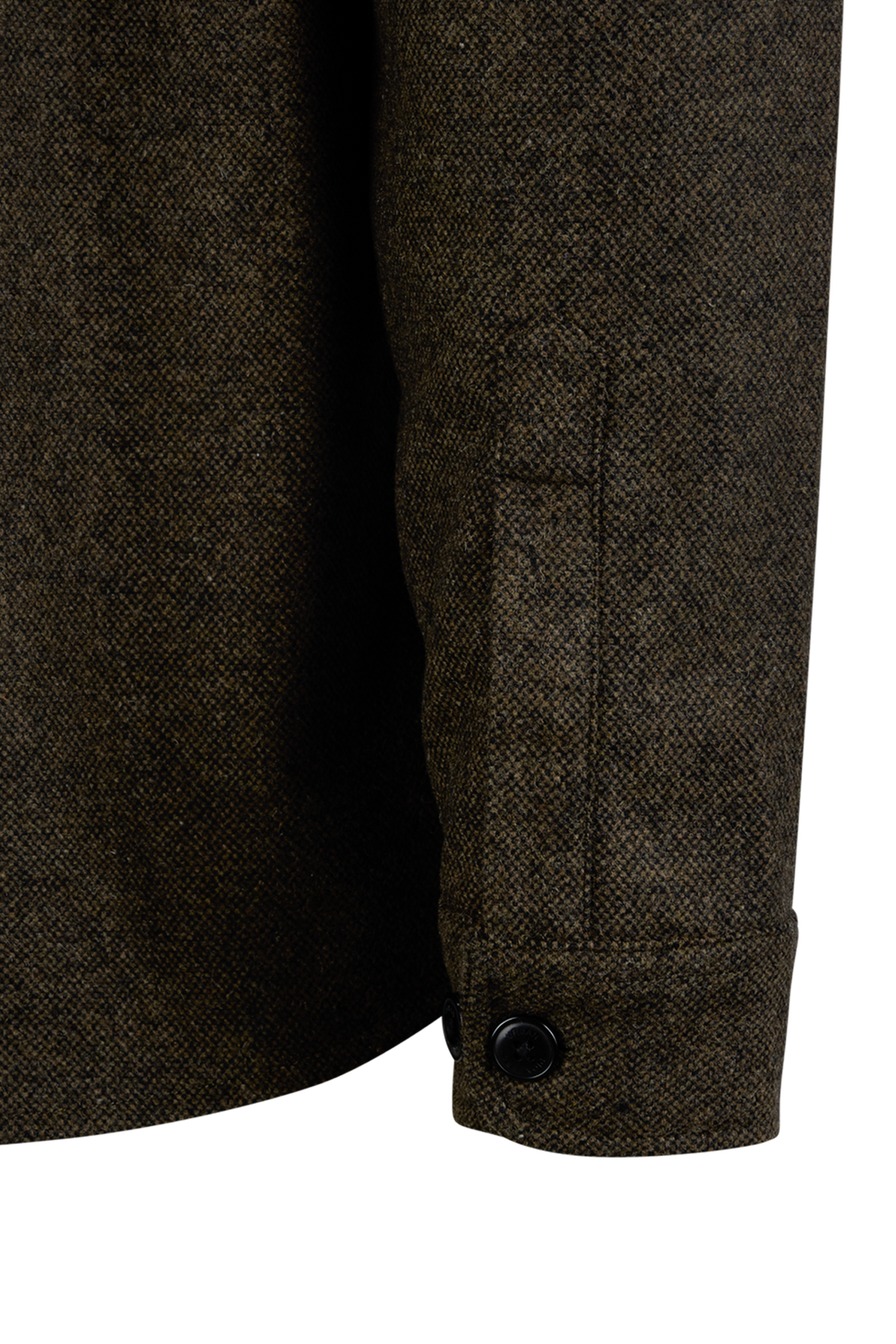 Urban Pioneers Male Oskar Wool Shirt SHIRT DARK OLIVE