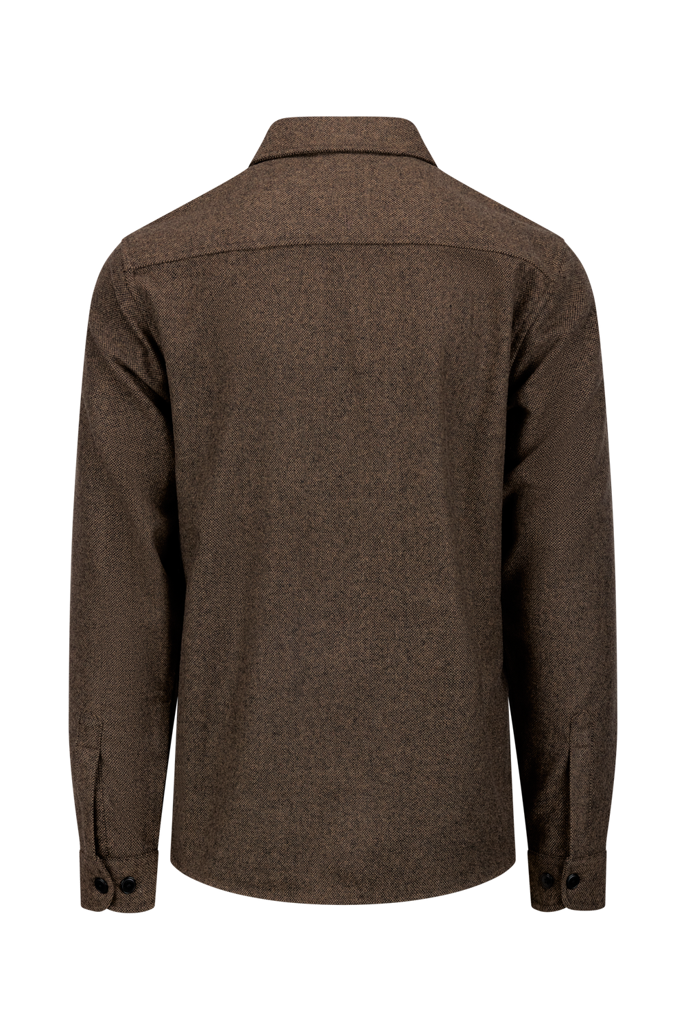 Urban Pioneers Male Oskar Wool Shirt SHIRT MID BROWN