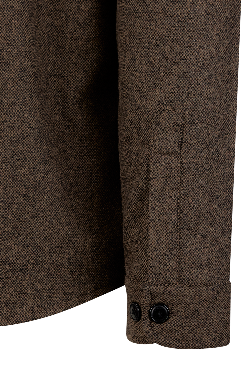 Urban Pioneers Male Oskar Wool Shirt SHIRT MID BROWN