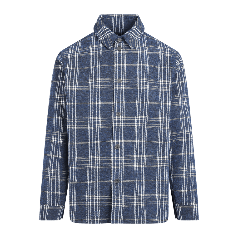 Urban Pioneers Male Otis LS Shirt SHIRT NAVY MULTI