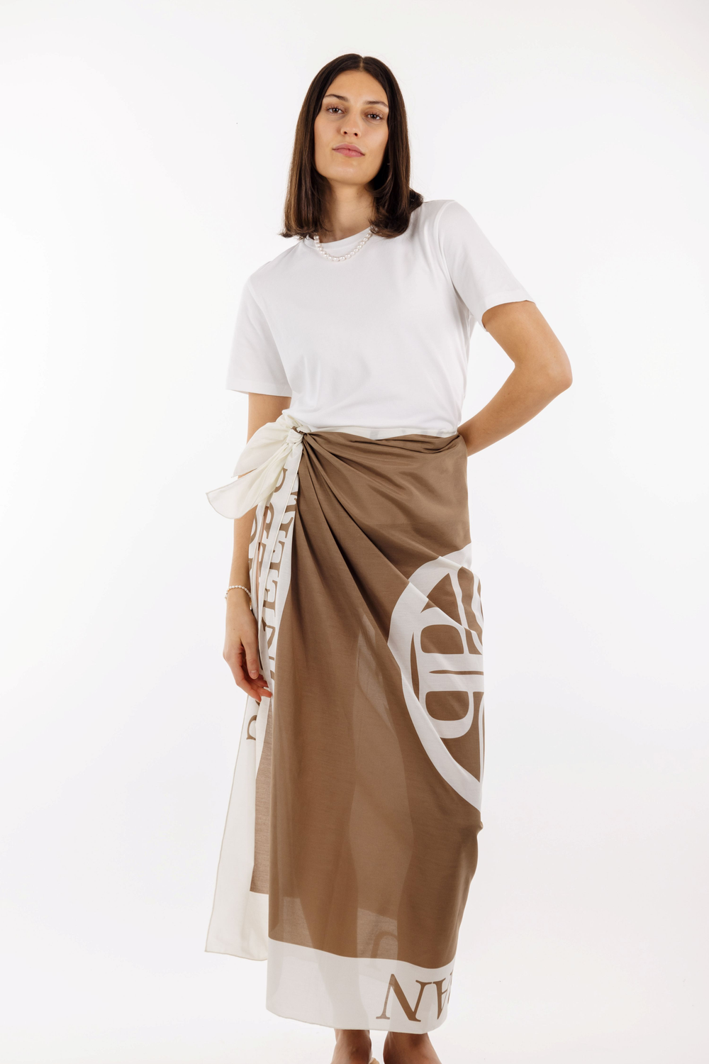 Urban Pioneers Female Paros Sarong SCARF SILVER MINK