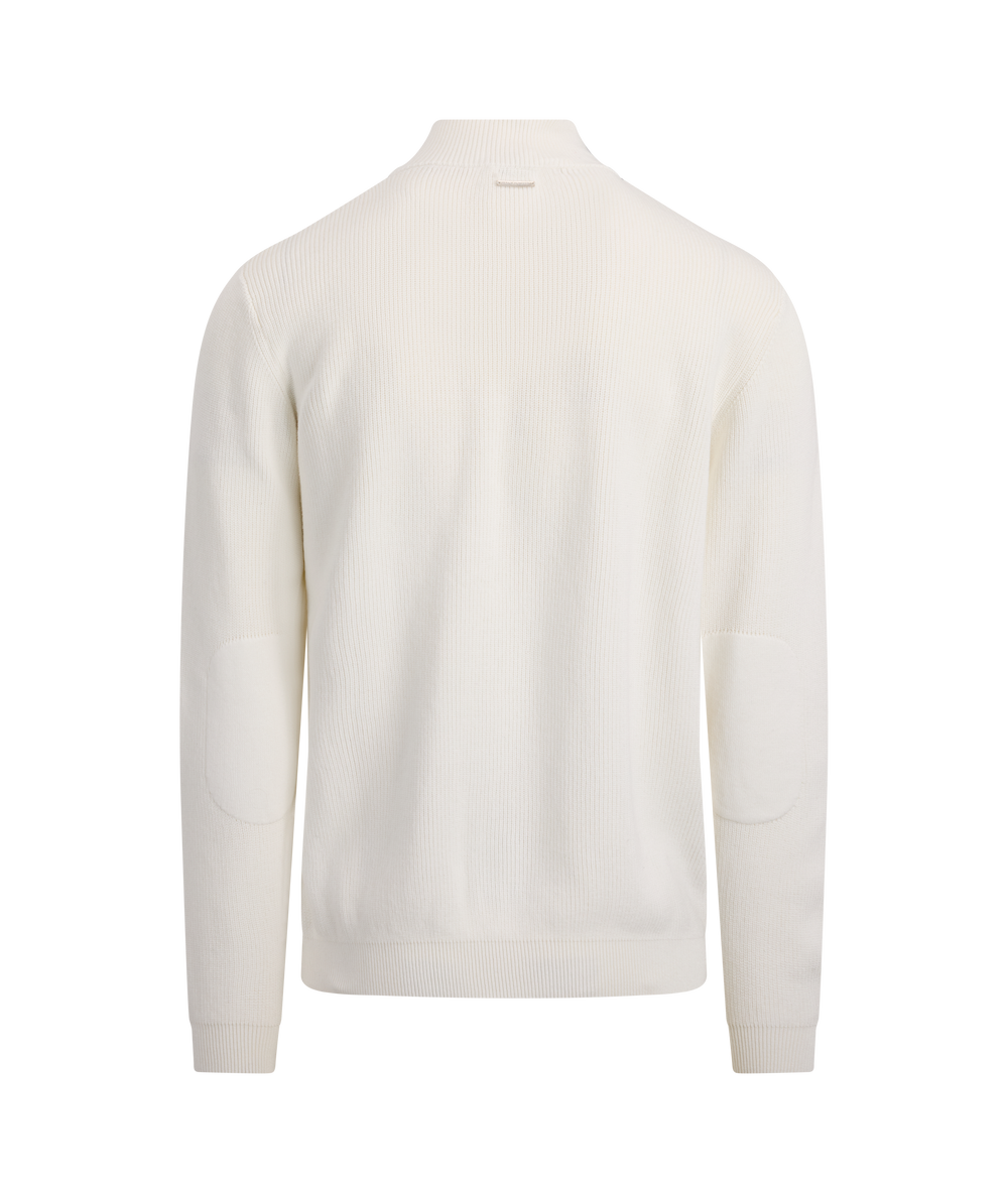Urban Pioneers Male Pascal half-zip SWEATER CREAM