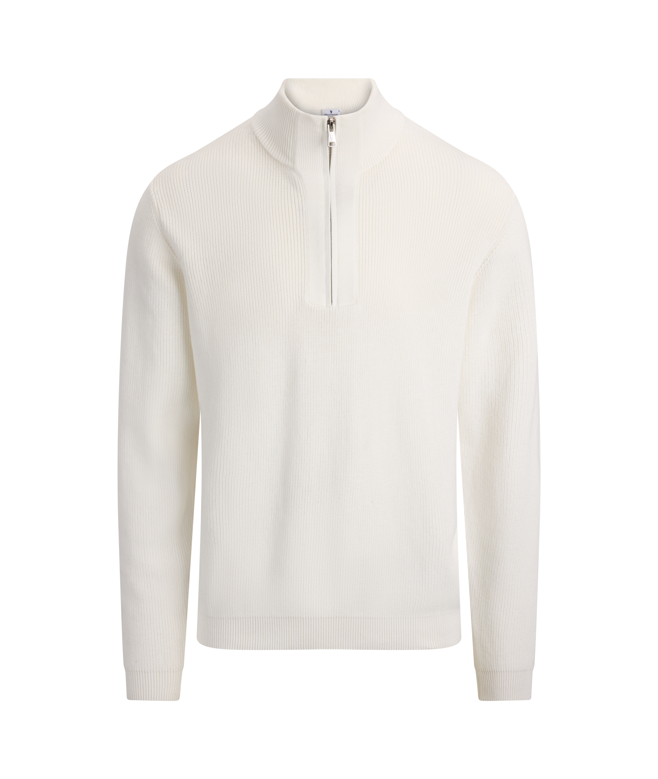 Urban Pioneers Male Pascal half-zip SWEATER CREAM