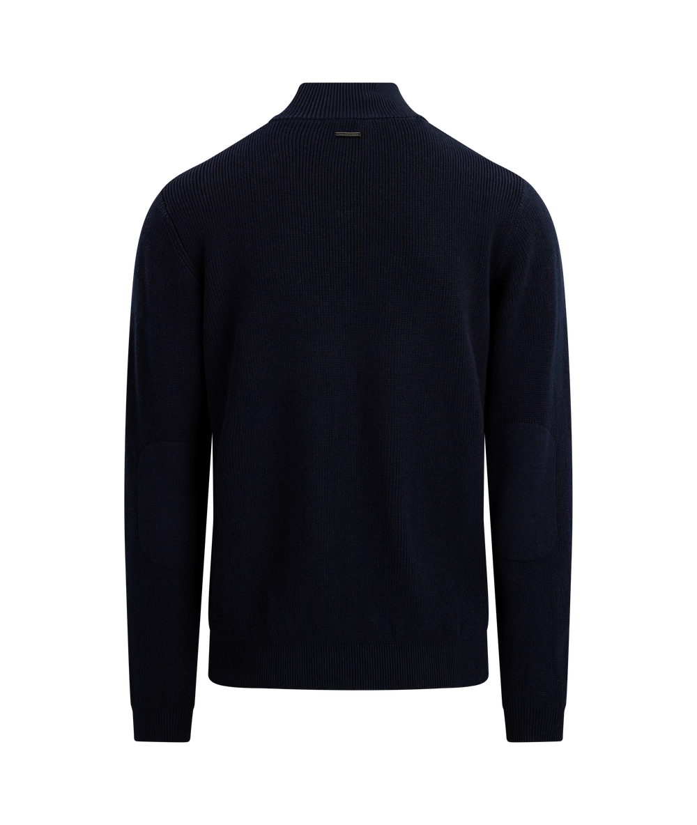 Urban Pioneers Male Pascal half-zip SWEATER DARK NAVY