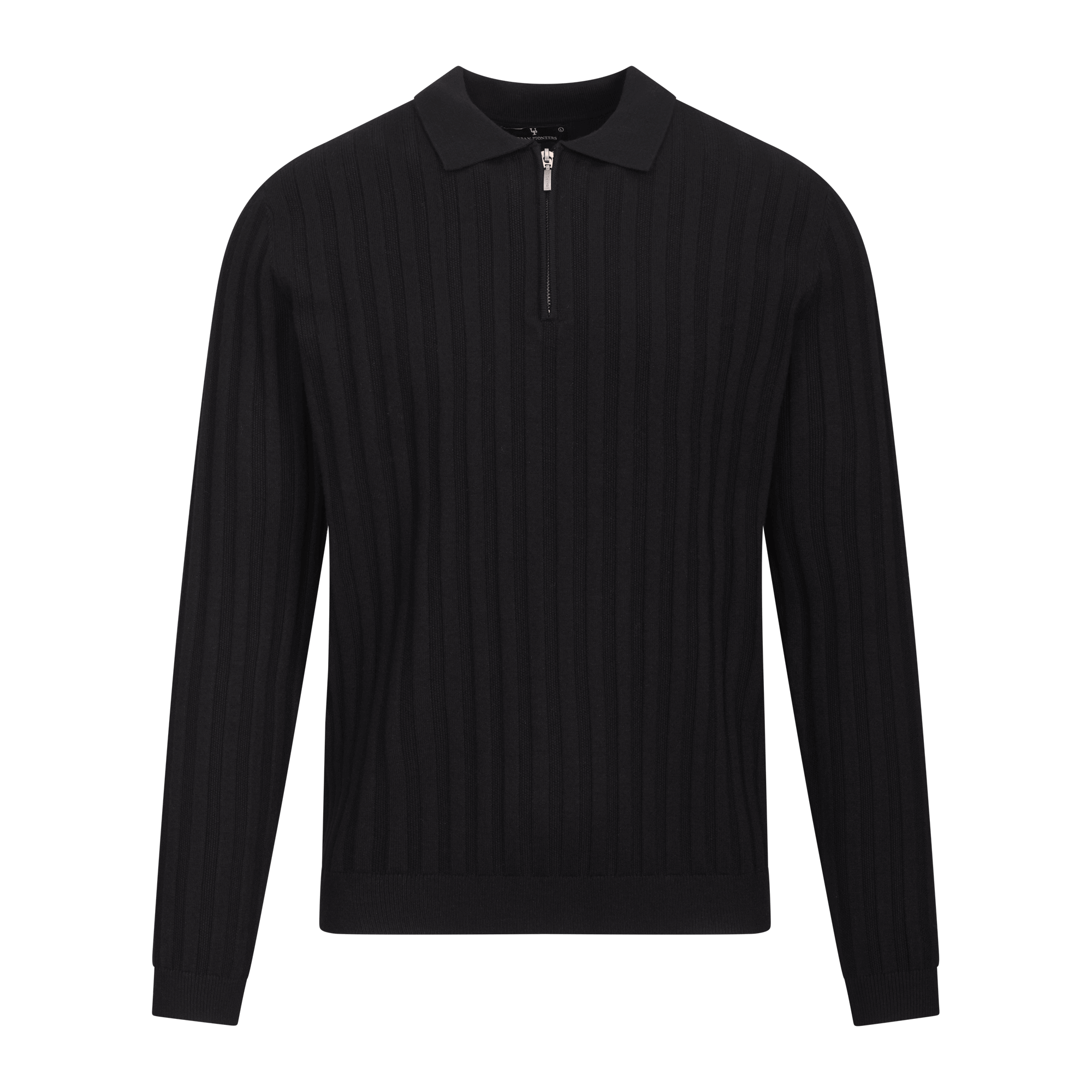 Urban Pioneers Male Phillip Half-zip SWEATER BLACK