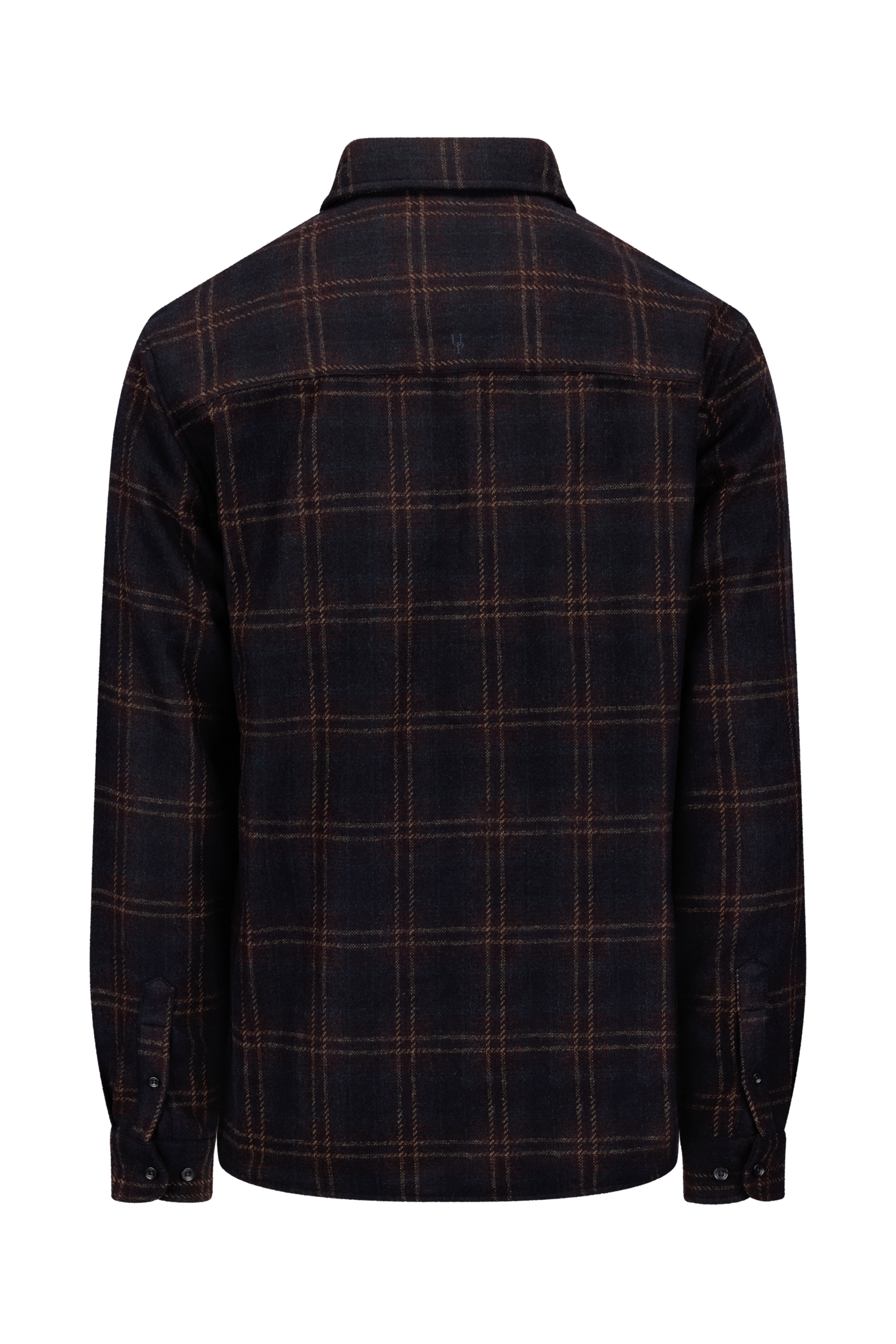 Urban Pioneers Male Piero Wool Shirt SHIRT NAVY CHECK