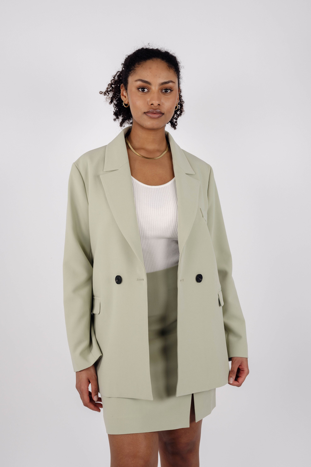 Urban Pioneers Female Polly Skirt SKIRT LIGHT GREEN MELANGE
