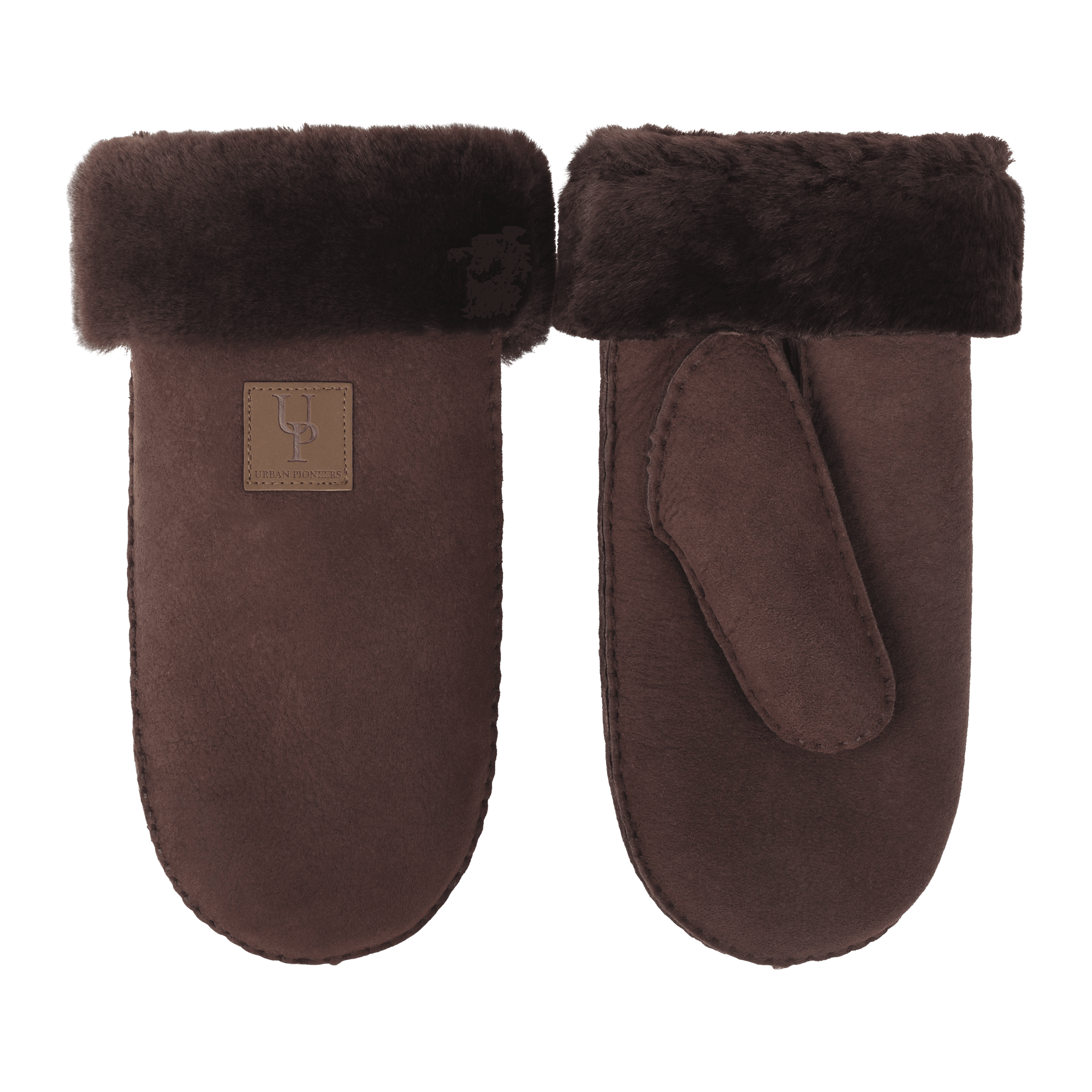 Urban Pioneers Female Puglia Mittens GLOVES AND MITTENS CHOCOLATE BROWN