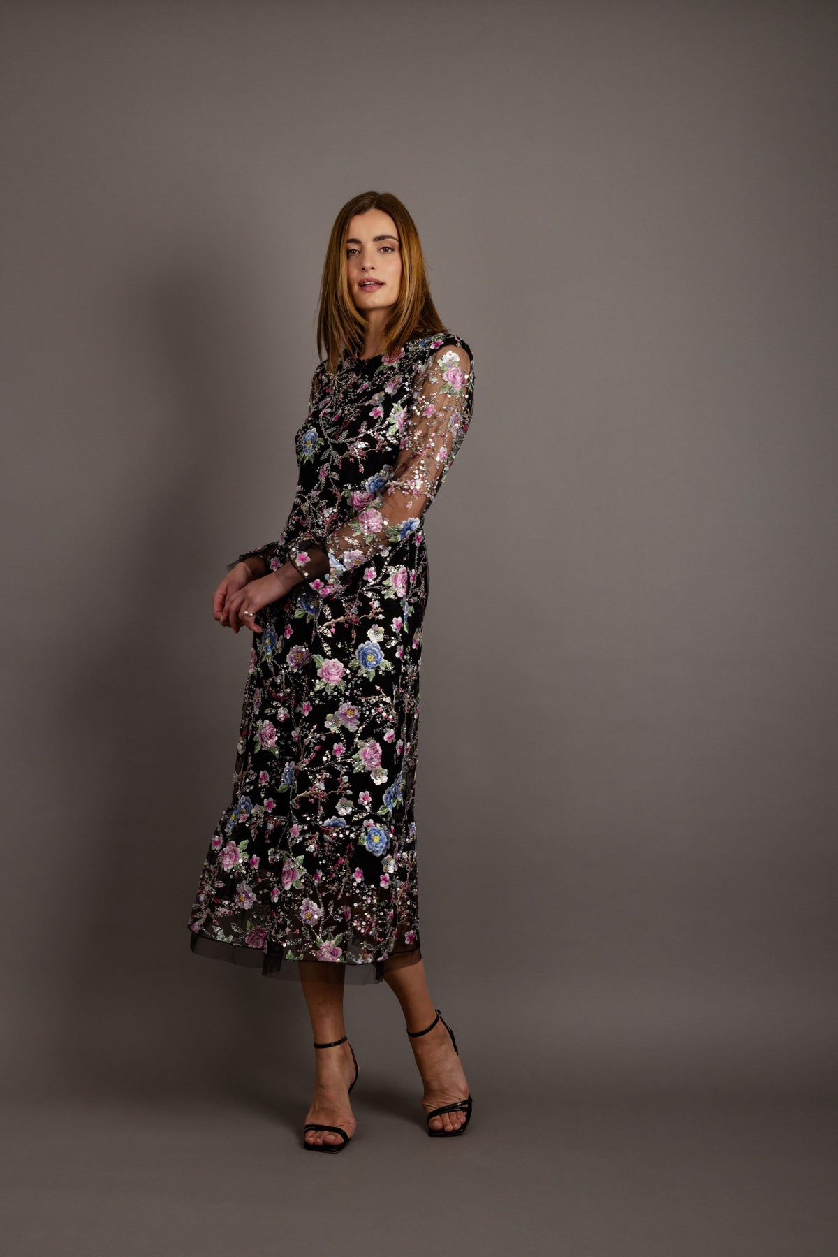 Urban Pioneers Female Queenie Dress DRESS BLACK MULTI