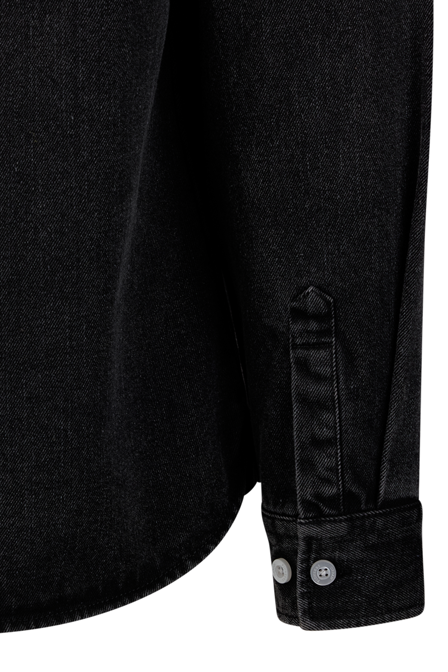 Urban Pioneers Male Rocco LS Shirt SHIRT WASHED BLACK