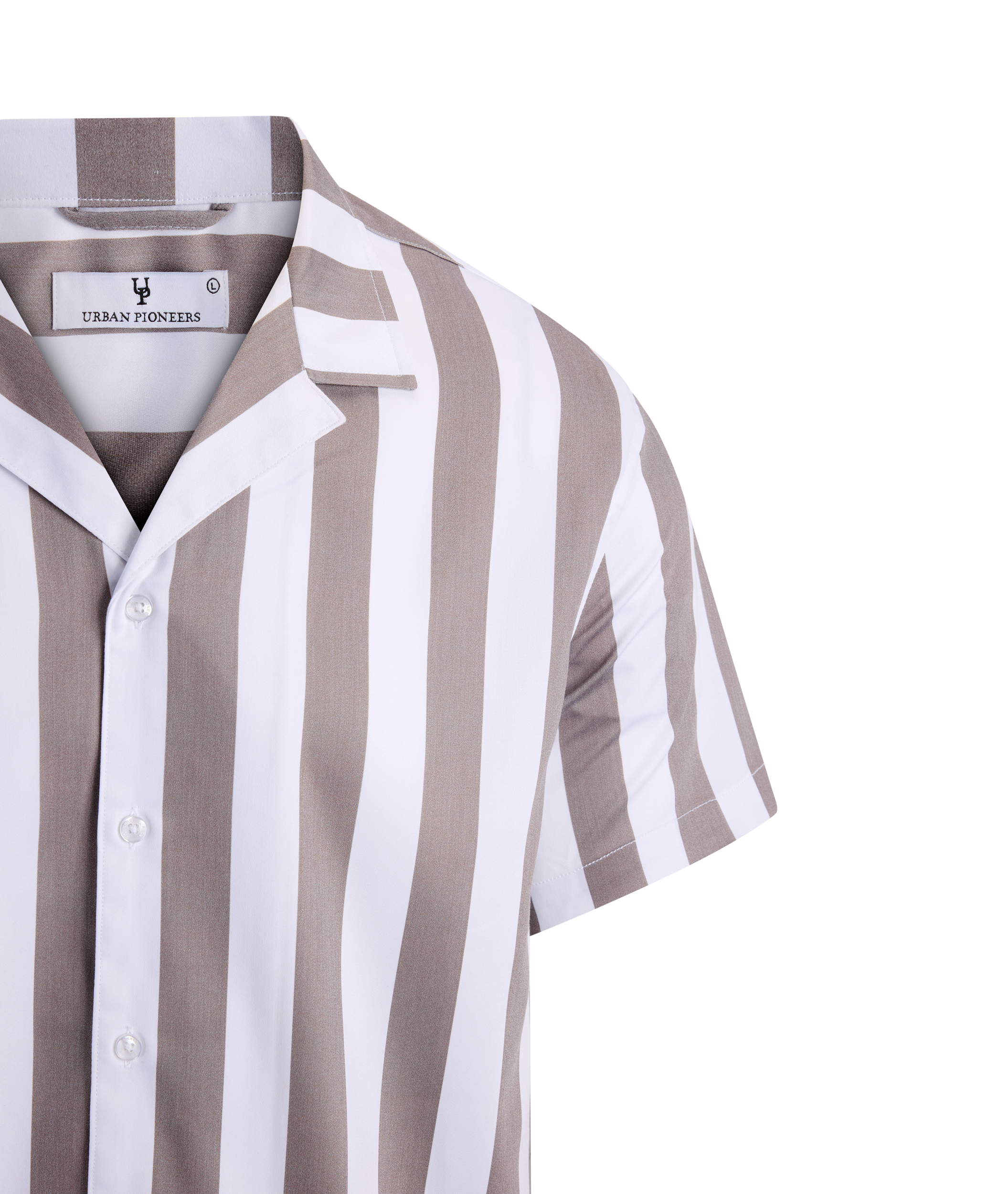 Urban Pioneers Male Rodrigo SS Shirt SS SHIRT CHOCOLATE CHIP