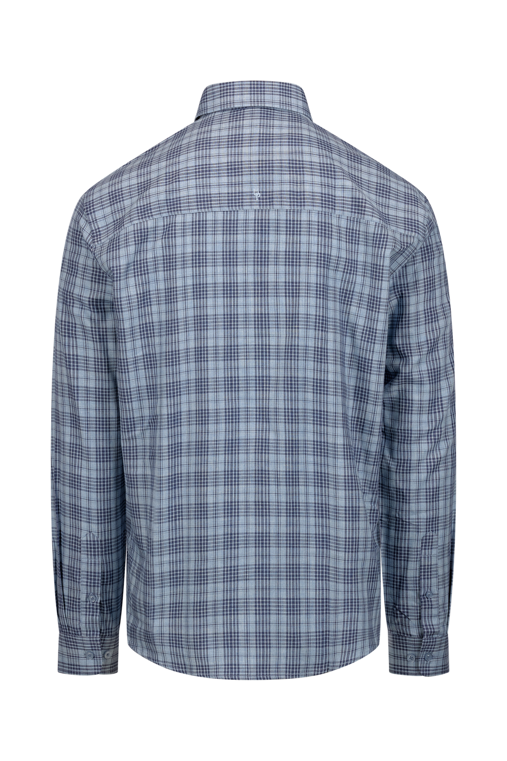 Urban Pioneers Male Ronald LS Shirt SHIRT BLUE CHECK