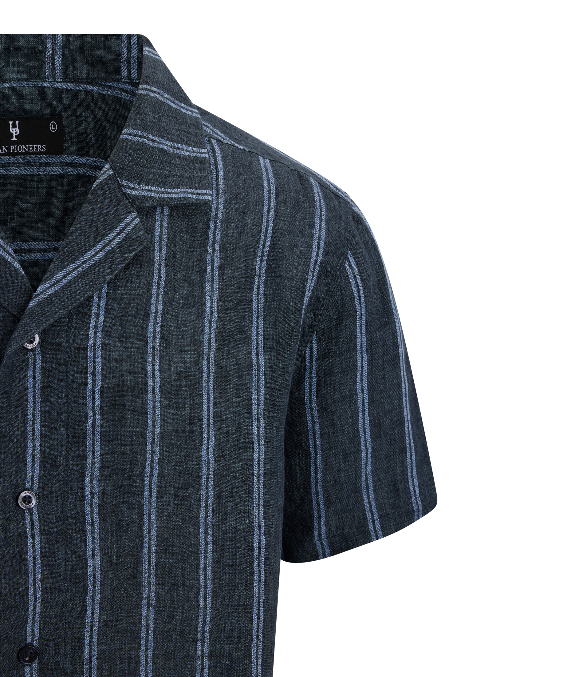 Urban Pioneers Male Ronaldo SS Shirt SS SHIRT DENIM