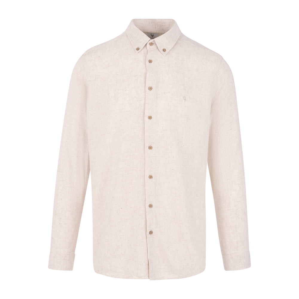 Urban Pioneers Male Ronan Shirt SHIRT SAND MELANGE