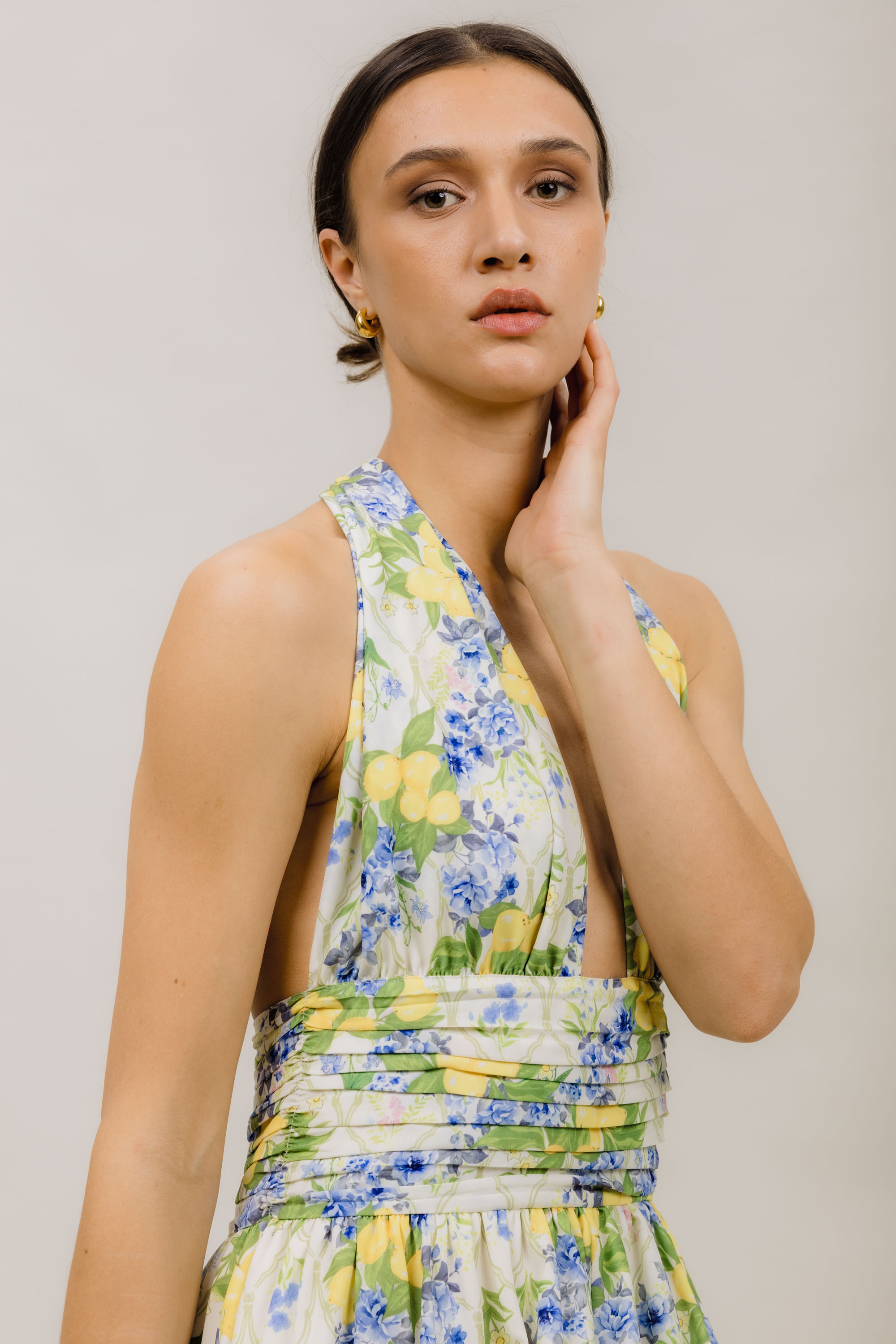 Urban Pioneers Female Rosso Dress DRESS LEMON AOP