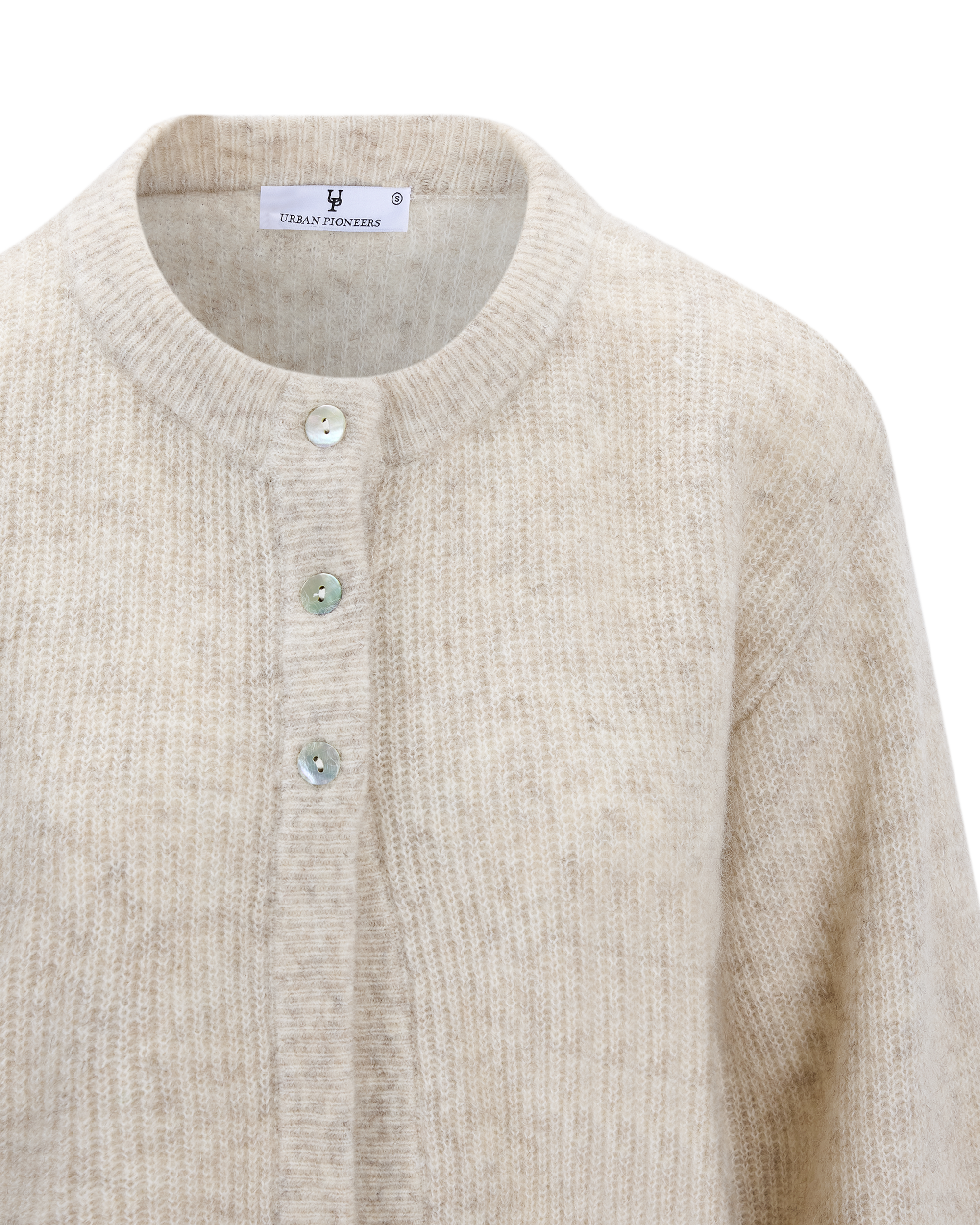 Urban Pioneers Female SANTINA CARDIGAN CARDIGAN LIGHT SAND