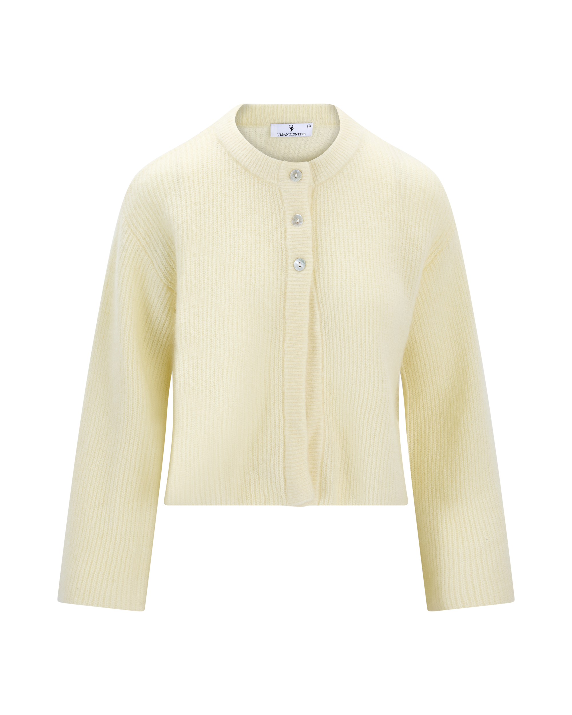 Urban Pioneers Female SANTINA CARDIGAN CARDIGAN PASTEL YELLOW