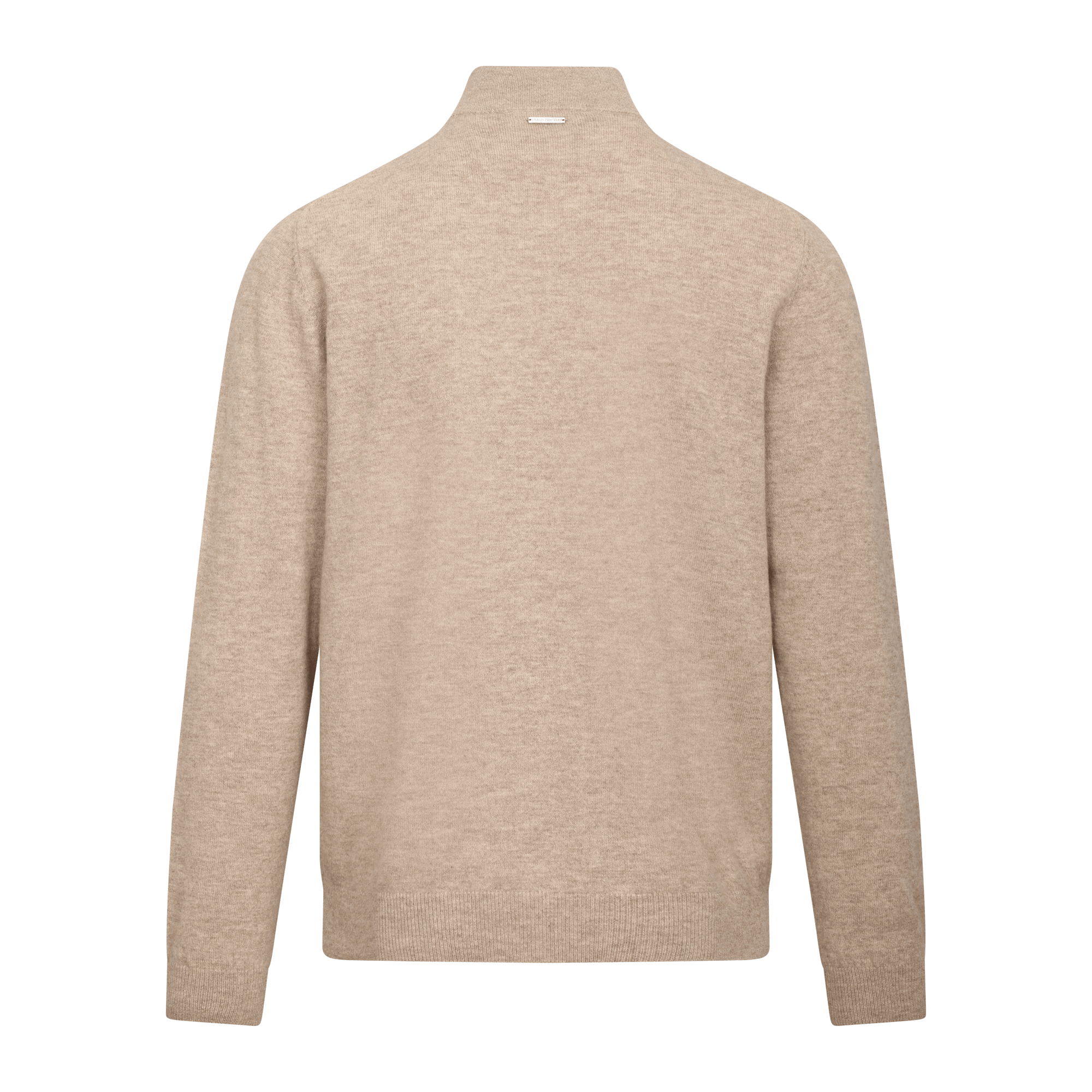 Urban Pioneers Male Sairus Half-Zip SWEATER LIGHT SAND