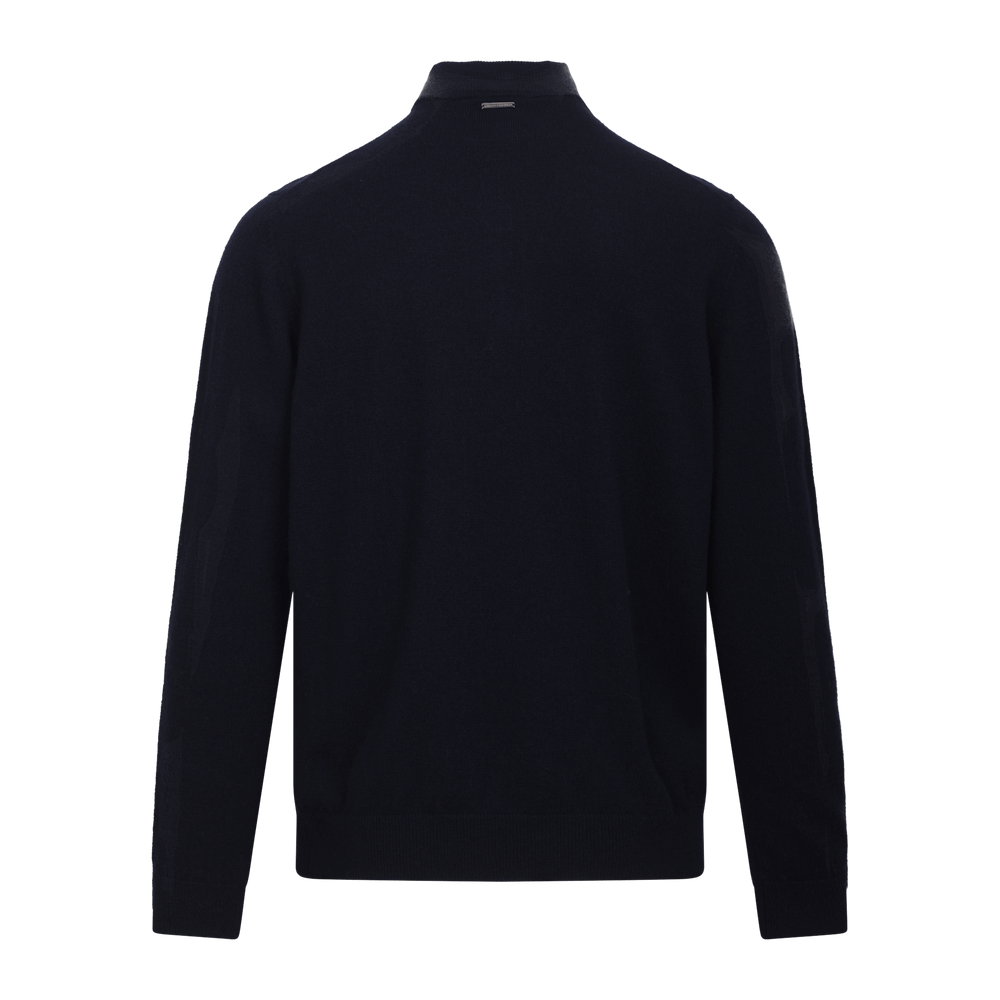 Urban Pioneers Male Sairus Half-Zip SWEATER NAVY