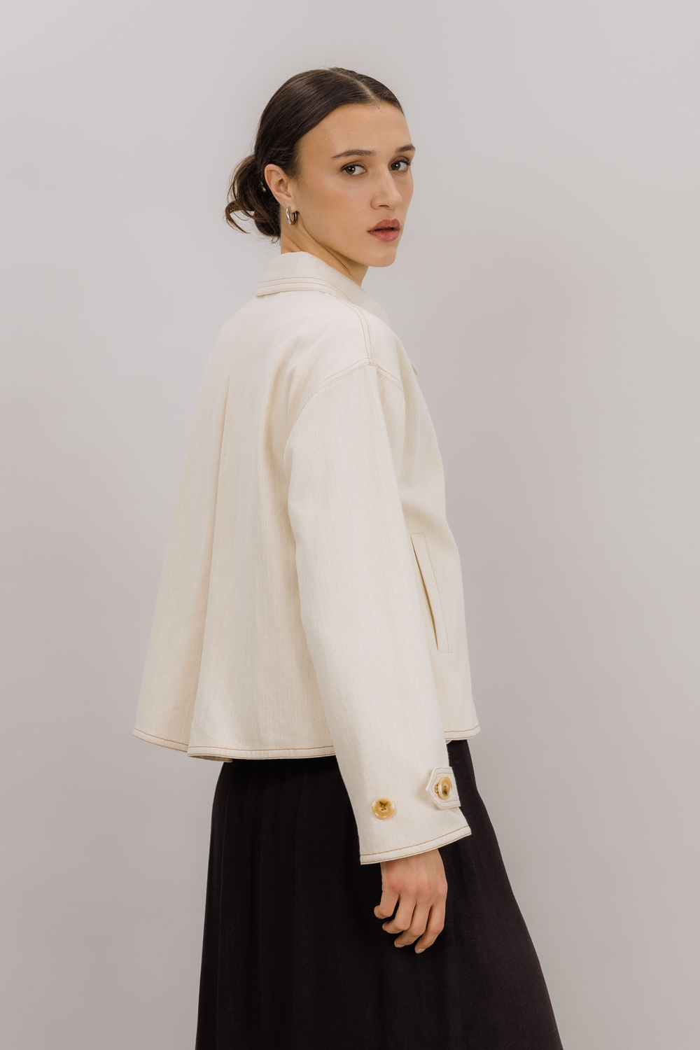 Urban Pioneers Female Sajma Trench Coat COAT CREAM