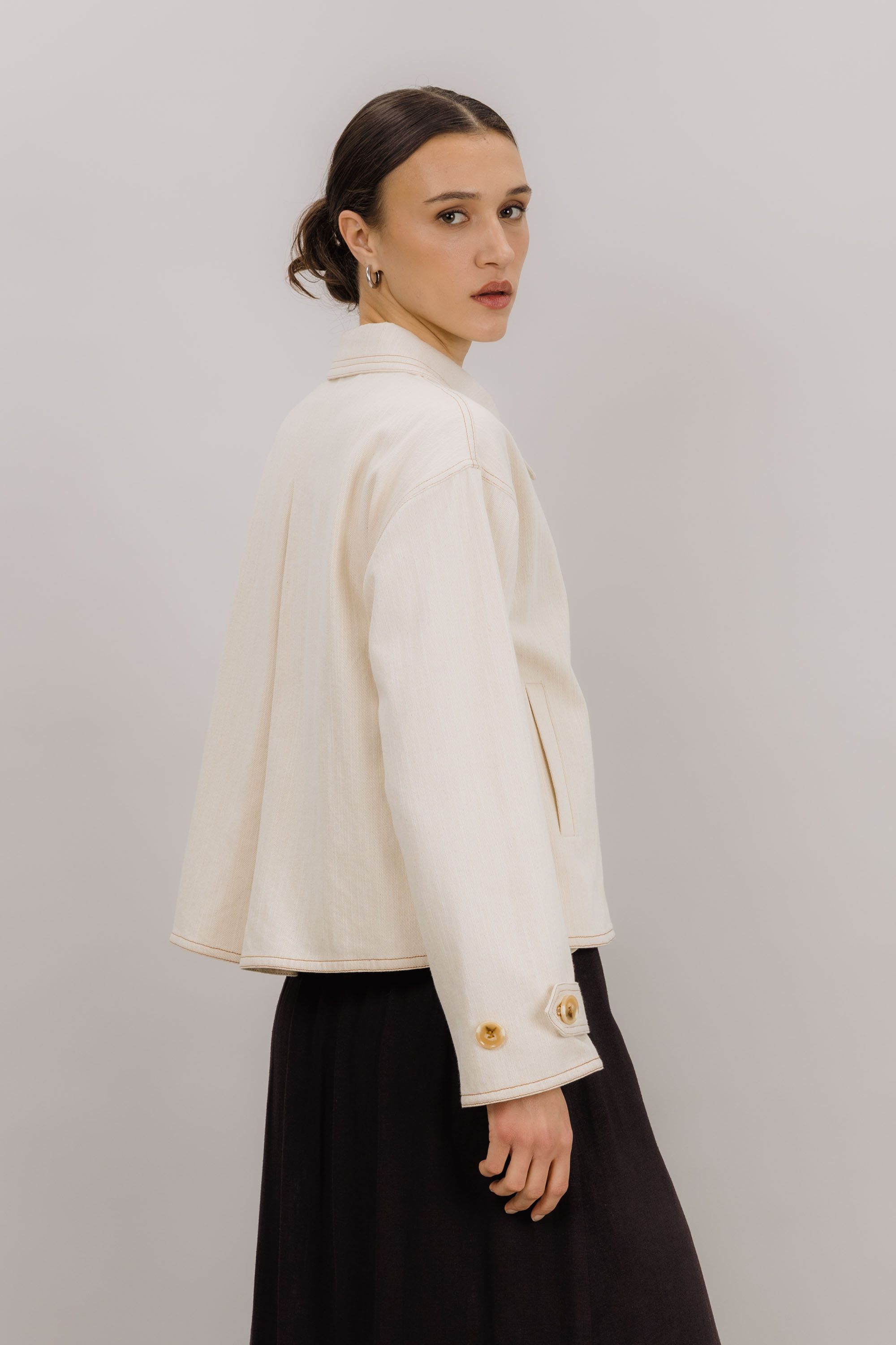 Urban Pioneers Female Sajma Trench Coat COAT CREAM