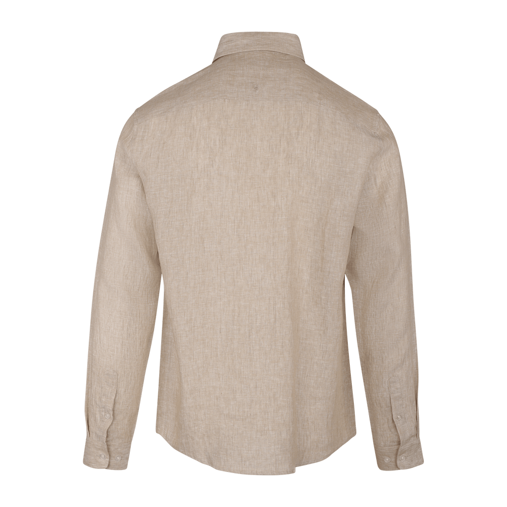 Urban Pioneers Male Salvatore LS SHIRT SAND