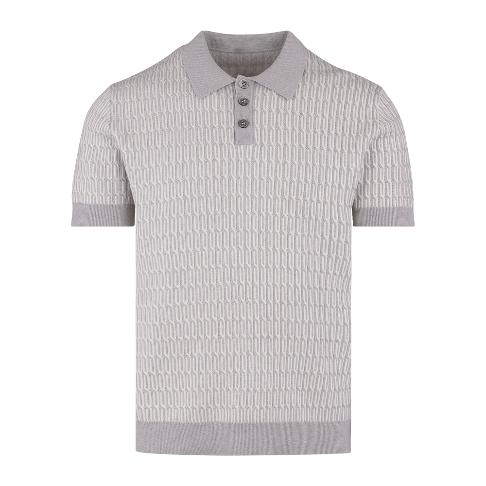 Urban Pioneers Male Santino Pique PIQUE LIGHT GREY