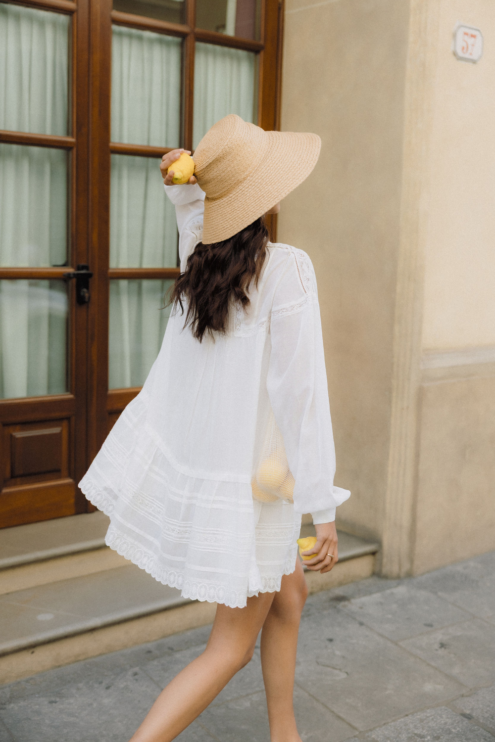 Urban Pioneers Female Selestina Dress DRESS WHITE