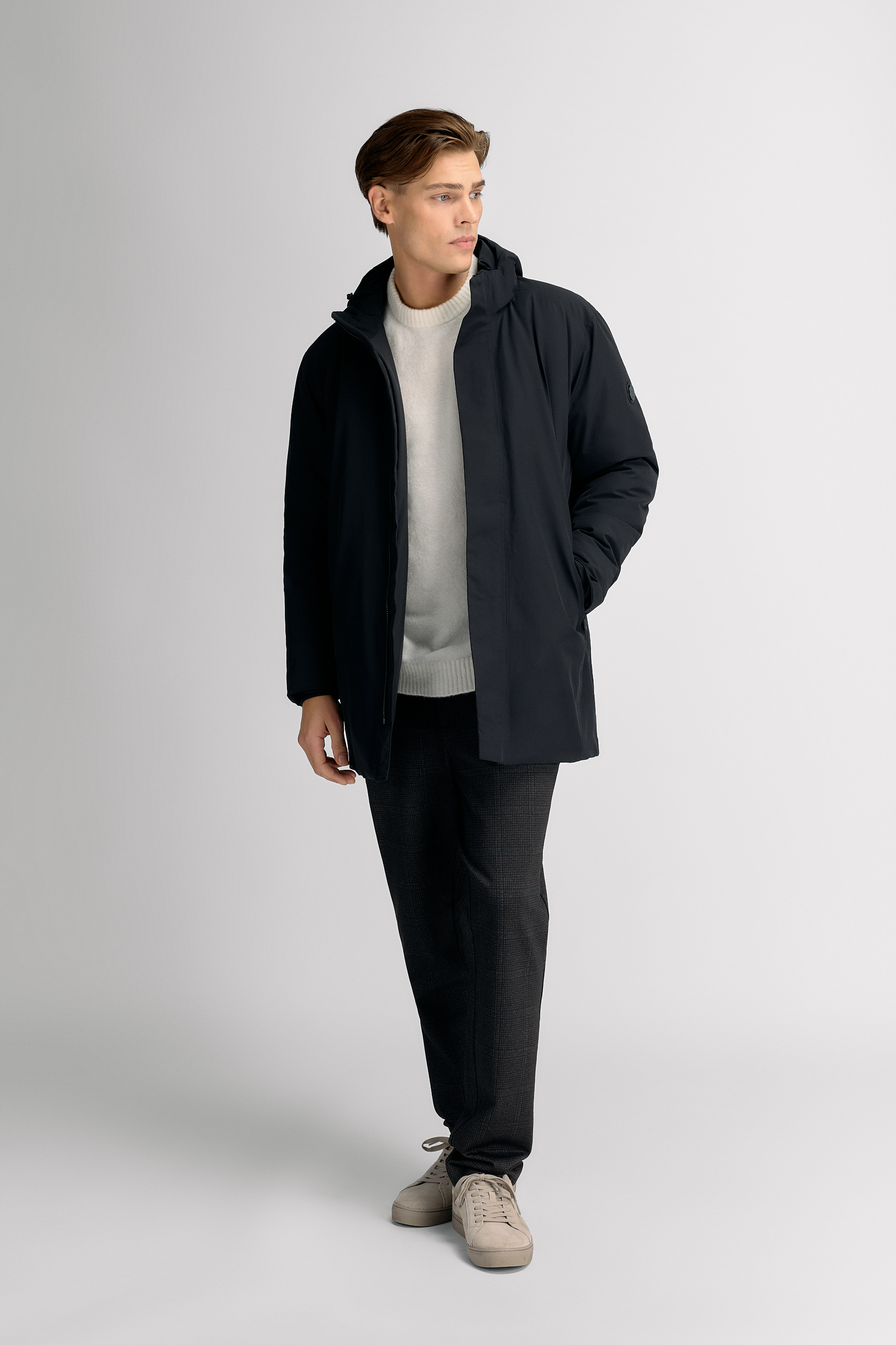 Urban Pioneers Male Skare Technical Down Parka JACKET BLACK