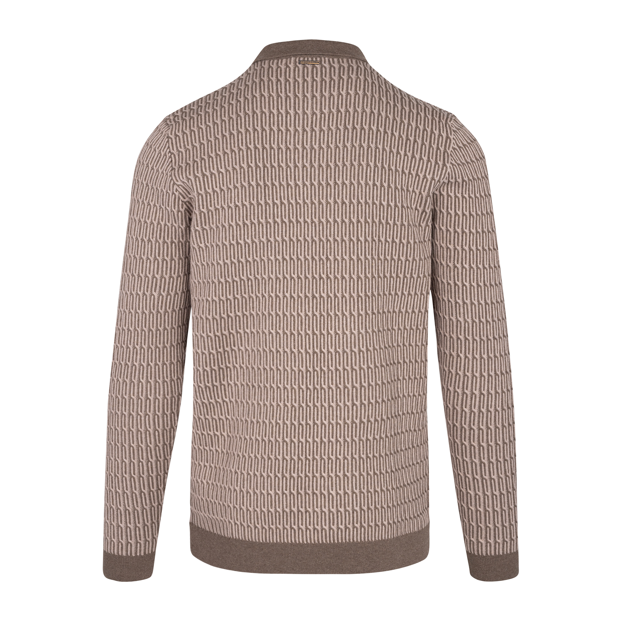 Urban Pioneers Male South Half-zip SWEATER BROWN