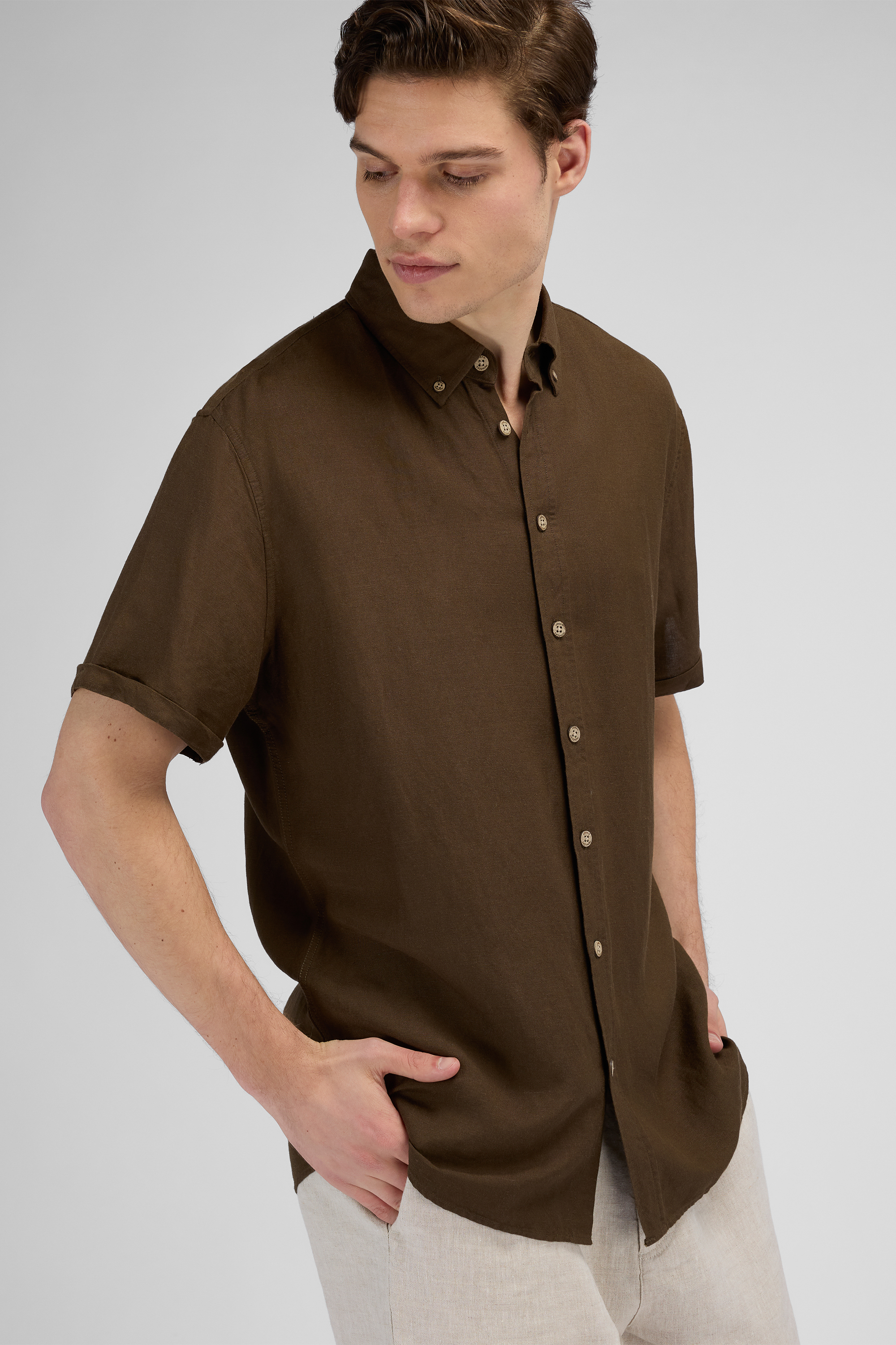 Urban Pioneers Male Stephan SS Shirt SS SHIRT AFTER DARK