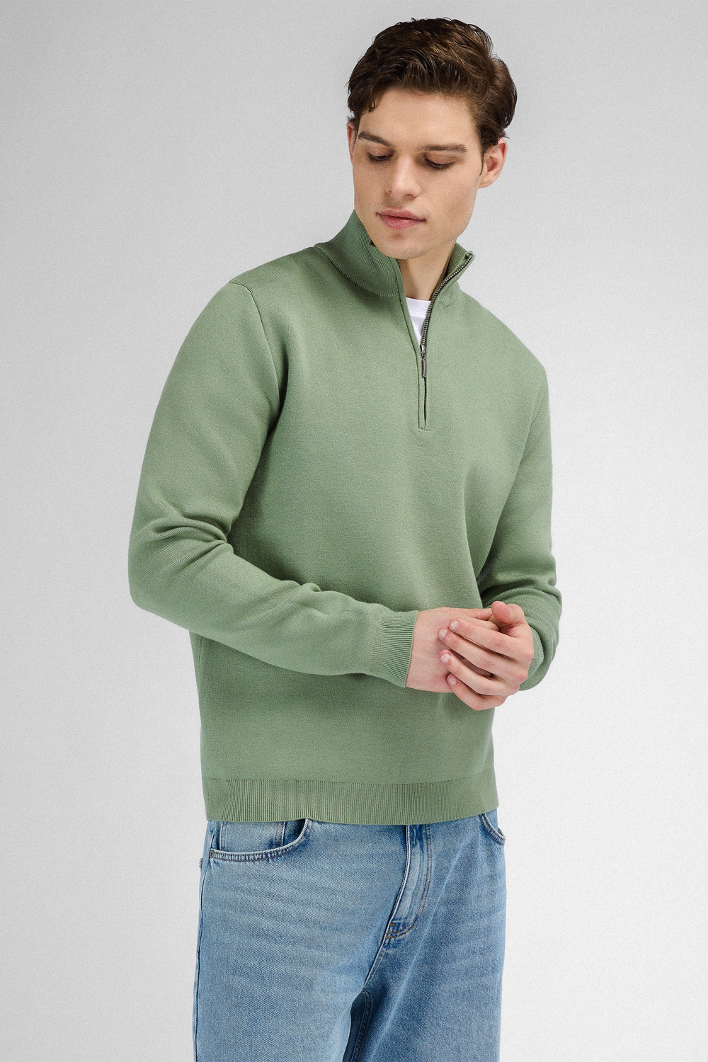 Urban Pioneers Male Succa Half-zip SWEATER