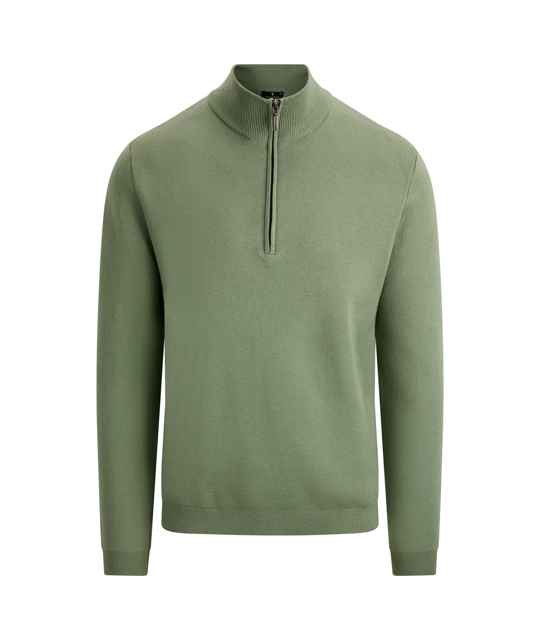 Urban Pioneers Male Succa Half-zip SWEATER HEDGE GREEN