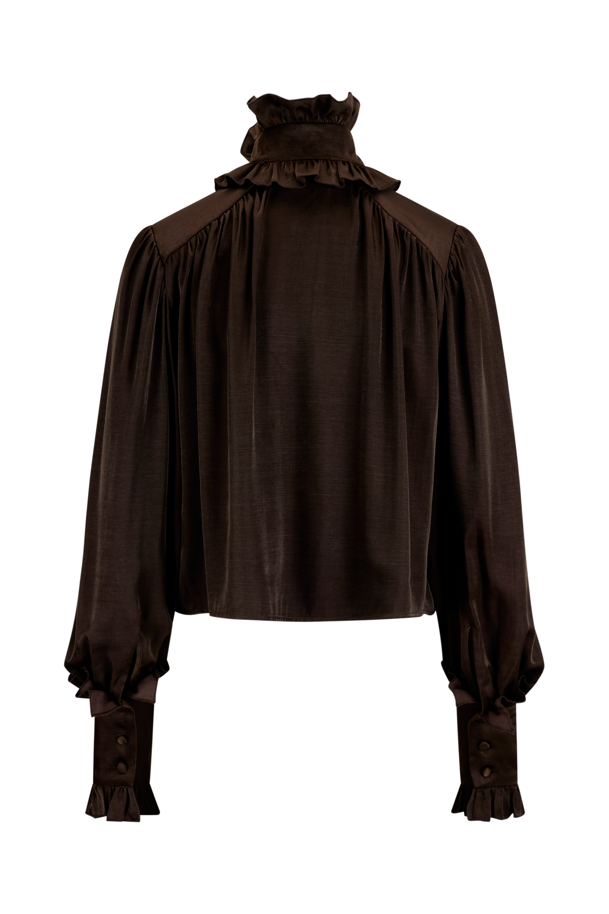 Urban Pioneers Female Sunita Blouse BLOUSE BLACK COFFEE